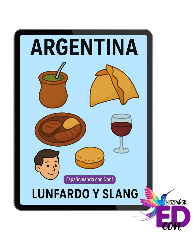 E-book PDF ARGENTYNA - słownictwo i slang 18+ (B1-C2) Wydanie wzbogacone i rozszerzone