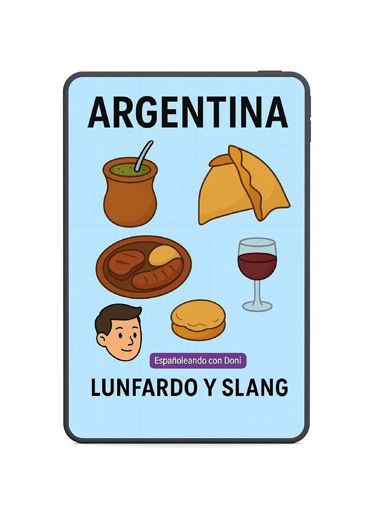 E-book PDF ARGENTYNA - słownictwo i slang 18+ (B1-C2) Wydanie wzbogacone i rozszerzone