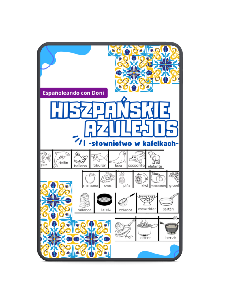 E-BOOK PDF Hiszpańskie azulejos - słownictwo w kafelkach 