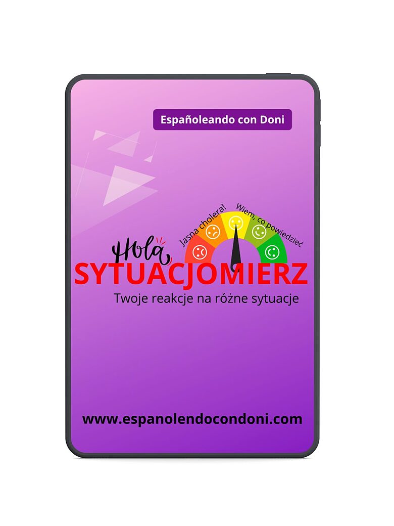 SYTUACJOMIERZ (e-book) - hiszpańskie tabelki z sytuacjami B1-C1