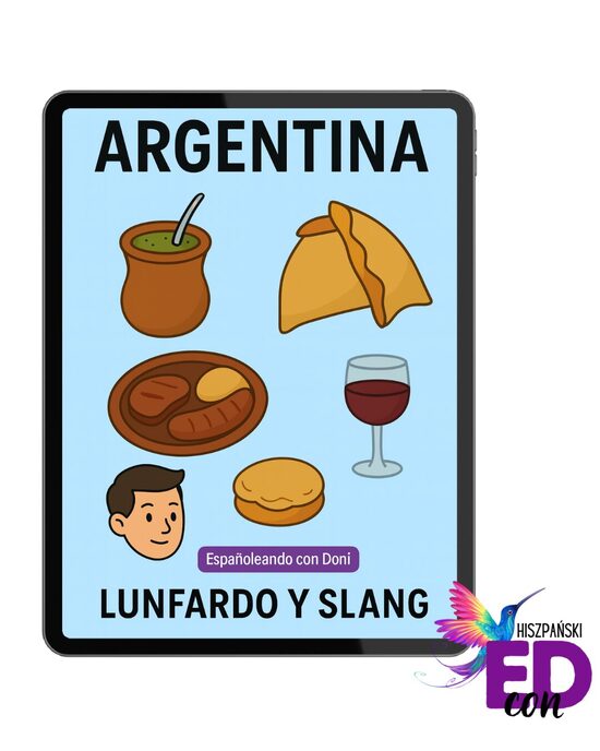 E-book PDF ARGENTYNA - słownictwo i slang 18+ (B1-C2) Wydanie wzbogacone i rozszerzone