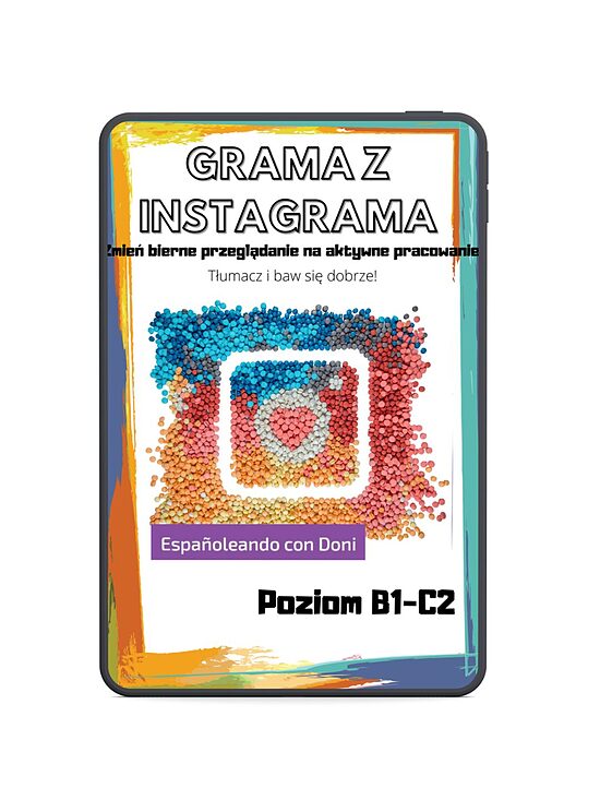 E-book PDF Grama z Instagrama! (B1-C2)