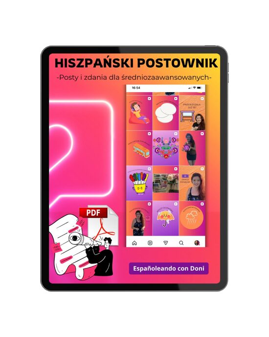 E-book PDF Hiszpańska postownia 210 stron! (B1-C1)