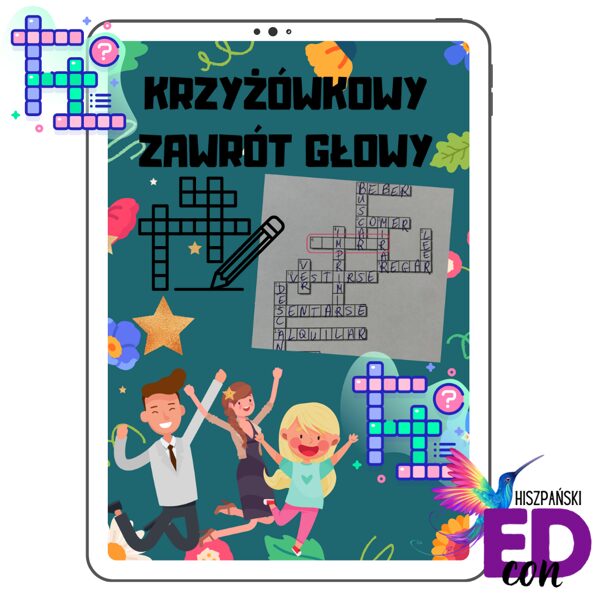 Krzyżówkowy zawrót głowy - hiszpańskie krzyżówki (A2-B1)