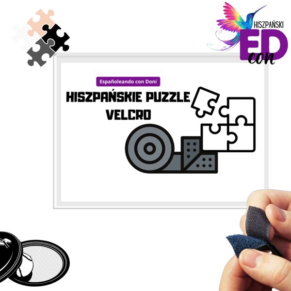 VELCRO PUZZLE - rzepowe puzelki do powtórki słownictwa