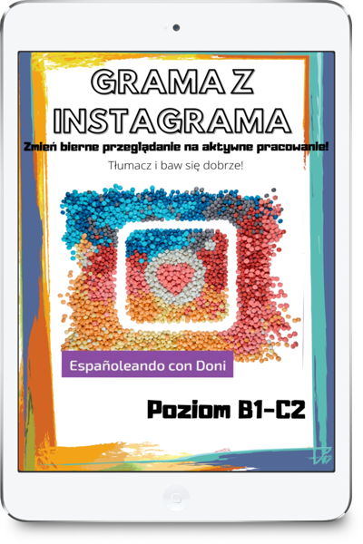 Grama z Instagrama - hiszpańskie tłumaczenia